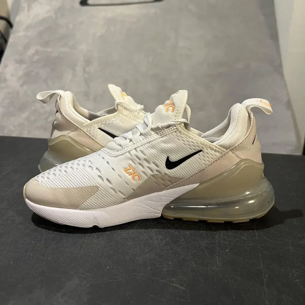 Nike Air Max 270 Shoes Womens 6.5 Desert Sand Peach DH3050-100 Running Sneakers - Picture 8 of 11